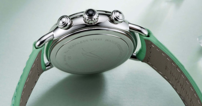 Aerowatch 1942 Chrono Lady Vert Pastel