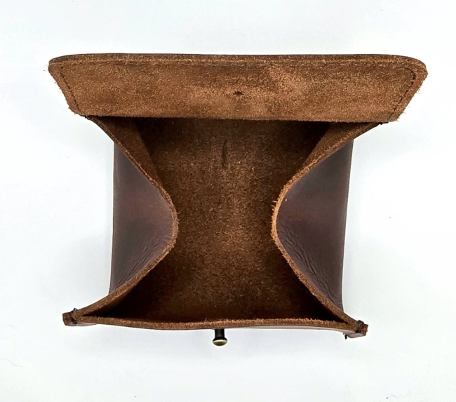 Pochette de transport pour bijoux et montres, en cuir