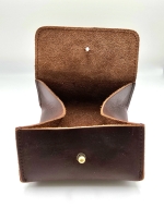 Pochette de transport pour bijoux et montres, en cuir