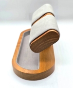 Support de rangement et d’exposition pour deux montres avec vide-poche