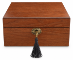 Boîte de rangement en bois pour six montres